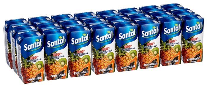 Сок Santal Тропический, 0.2 л, 24 шт. Сок Santal Тропический, 0.2 л, 24 шт.