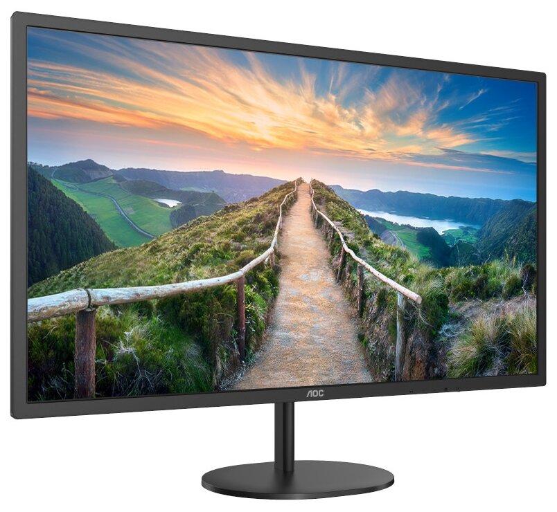 Монитор AOC Q32V4 31.5" RU, черный Монитор AOC Q32V4 31.5" RU, черный