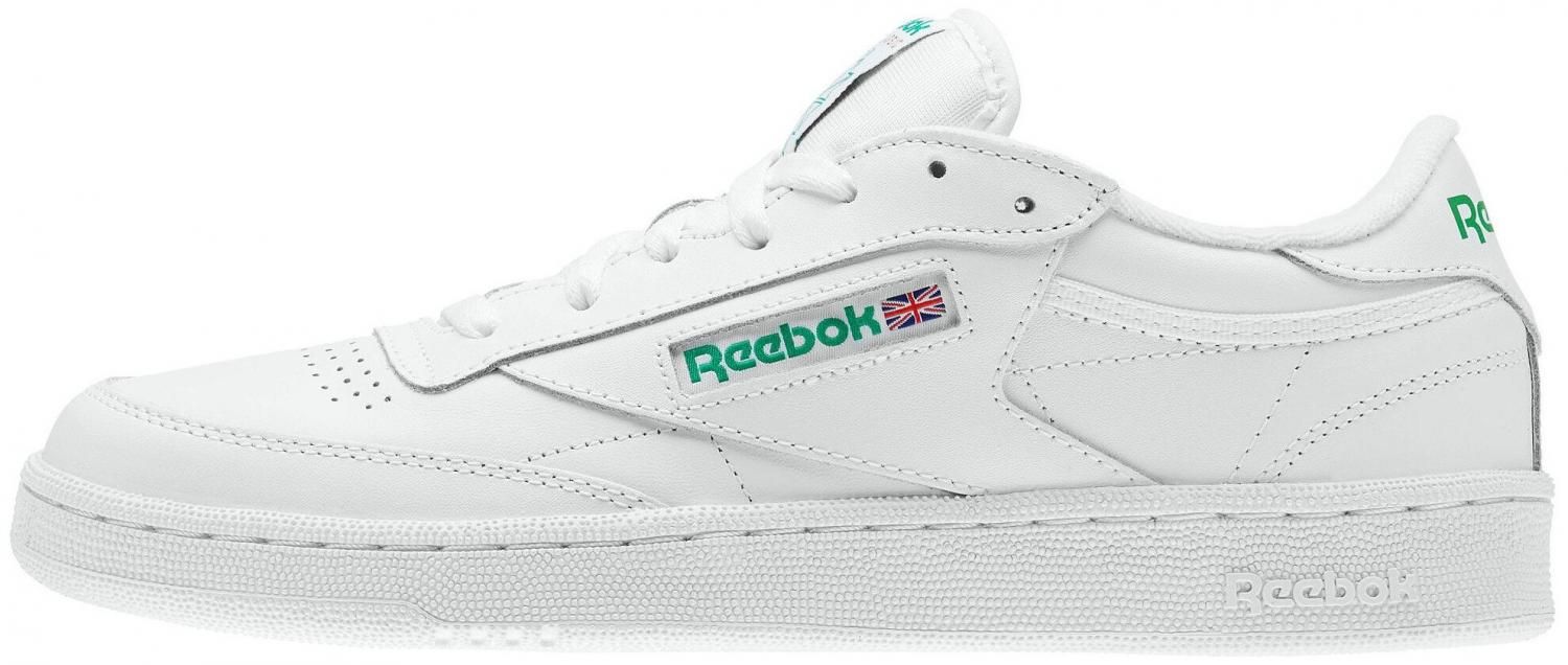 Кроссовки REEBOK Club C 85 размер 6.5, intense white/green Кроссовки REEBOK Club C 85 размер 6.5, intense white/green