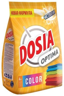 Стиральный порошок Dosia Optima Color 4 кг пластиковый пакет