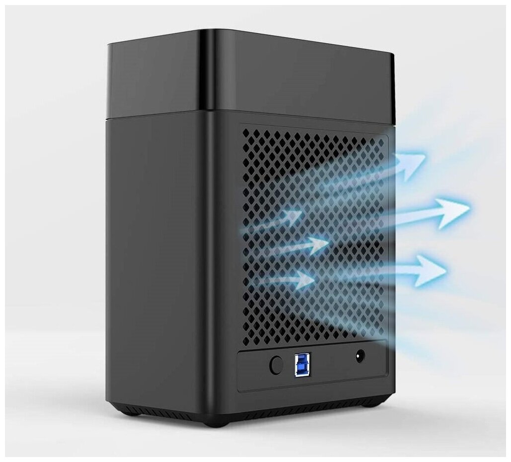 Док-станция для SSD/HDD Orico DS200U3-BK черный Док-станция для SSD/HDD Orico DS200U3-BK черный