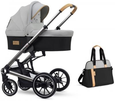 Коляска для новорожденных Esspero Tour S + сумка (Grey)