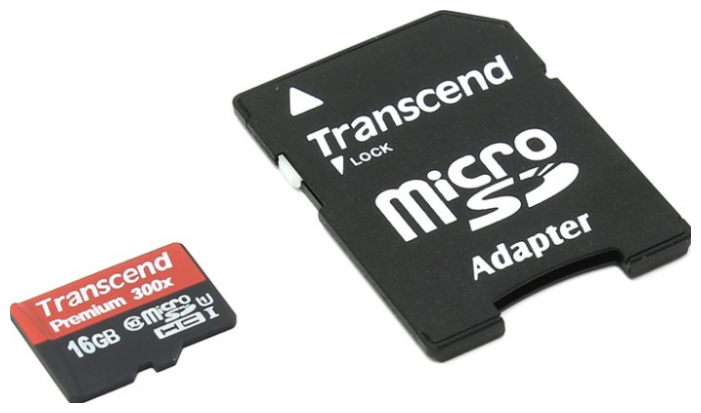 Карта памяти transcend sdhc 16 гб