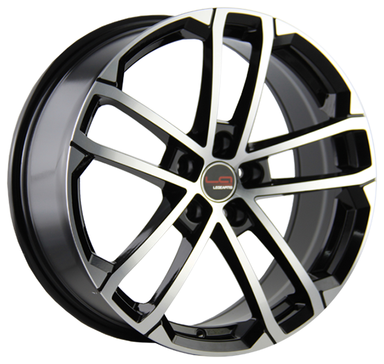 Колесный диск LegeArtis VW516 7x17/5x112 D57.1 ET40 BKF Колесный диск LegeArtis VW516 7x17/5x112 D57.1 ET40 BKF