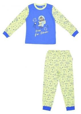 Пижама RuZ Kids размер 122-128, ланжверт/лайм