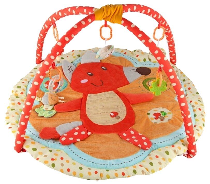 Развивающий коврик Roxy-Kids Лисичка и ее друзья с дугами RPM-3311C Развивающий коврик Roxy-Kids Лисичка и ее друзья с дугами RPM-3311C