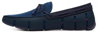 Мужские мокасины BRAIDED LACE LOAFER цвет Navy размер 45