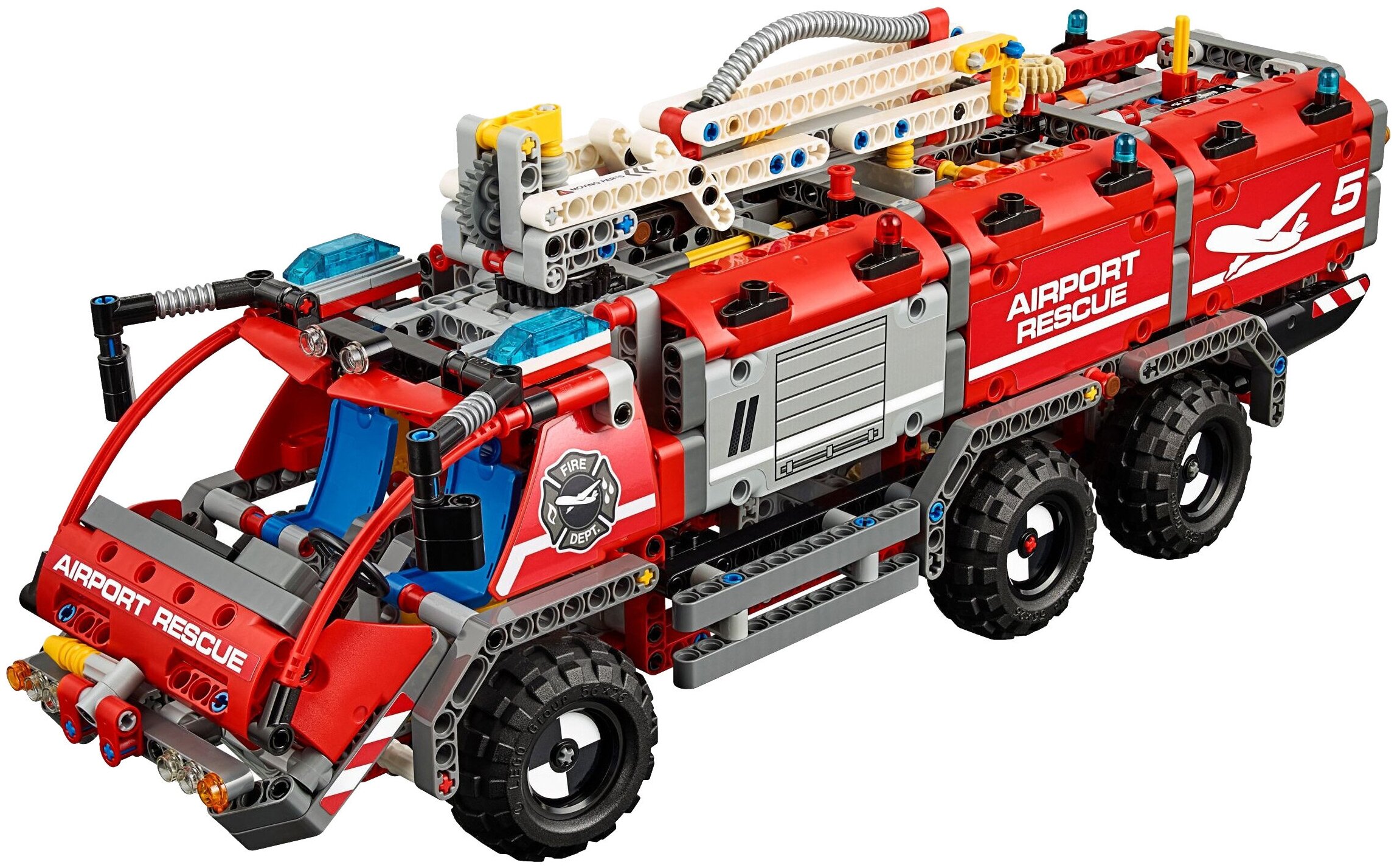 Конструктор 10 для мальчиков. Лего 42068. LEGO Technic 42068. Конструктор LEGO Technic 42068 автомобиль спасательной службы аэропорта. Лего техник пожарная машина 42068.