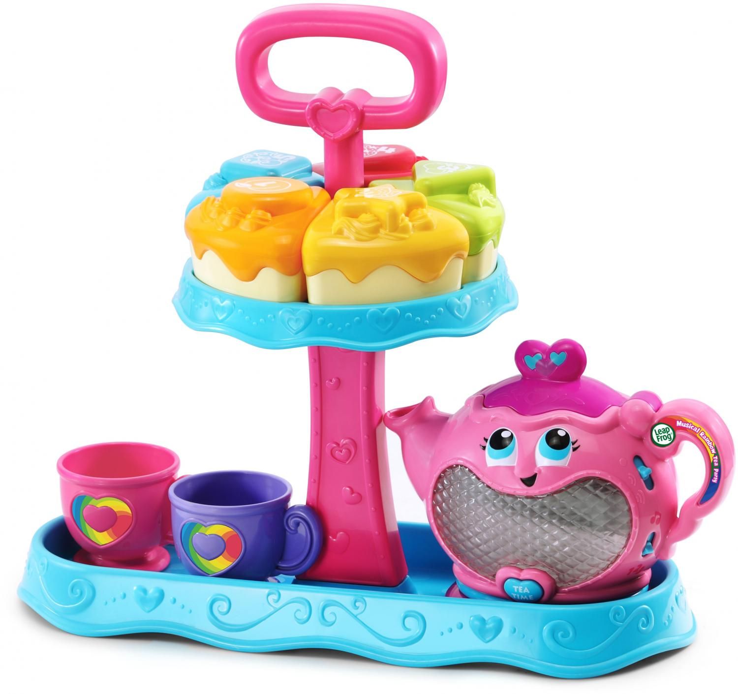Интерактивная развивающая игрушка VTech Волшебный чайный набор, розовый/голубой Интерактивная развивающая игрушка VTech Волшебный чайный набор, розовый/голубой