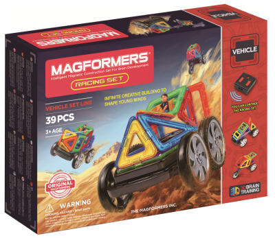Конструктор Magformers Vehicle 707006 (63131) Гонки