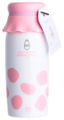G9SKIN Маска кислородная Milk Bubble Essence Pack Plain, 50 мл