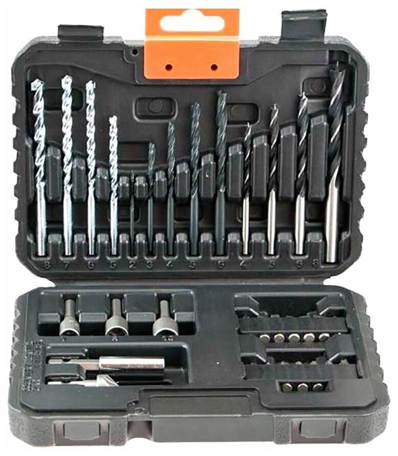 Набор оснастки BLACK+DECKER A7216-XJ, 32 предм., черный Набор оснастки BLACK+DECKER A7216-XJ, 32 предм., черный