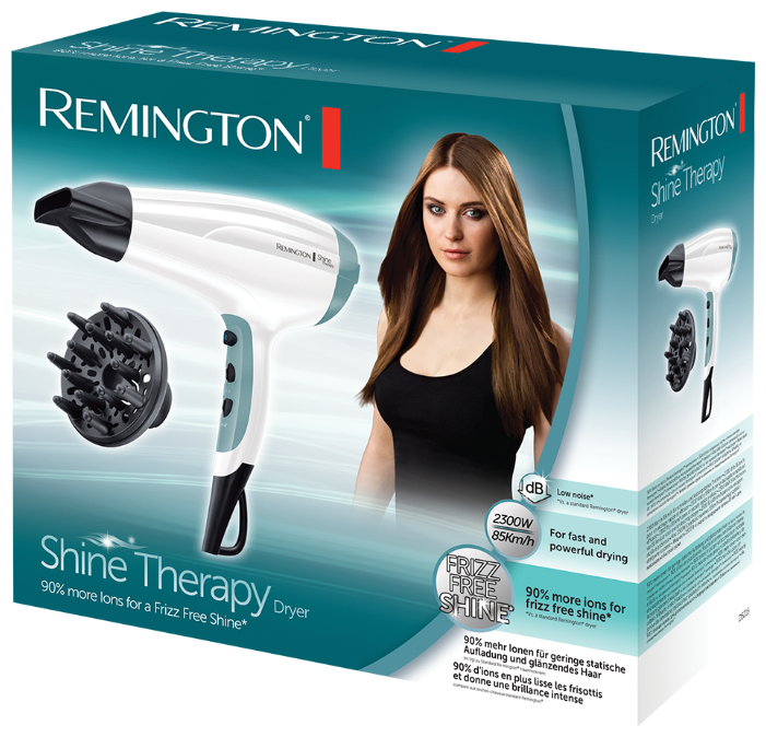 Remington shine. Фен Remington d 5216. Фен Remington d5216 Shine Therapy. Фен Remington d4110ob голубой. Фен Ремингтон белый.