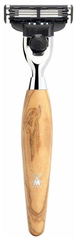 Бритвенный станок MUHLE Modern Kosmo, олива (Mach3), сменные кассеты 1 шт. Бритвенный станок MUHLE Modern Kosmo, олива (Mach3), сменные кассеты 1 шт.