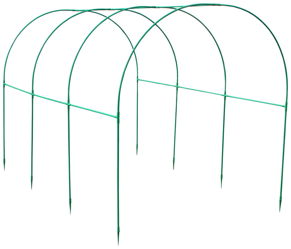 Комплект агро. Каркас парника пластиковый 500 х 110 х 120 см, дуга d 20 мм, белый PALISAD. Парник PALISAD 63901. Каркас парника пластиковый PALISAD 63901. Каркас для парника Grinda 422313-500.
