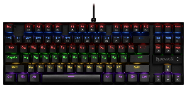 Игровая клавиатура Redragon Kumara Black USB Игровая клавиатура Redragon Kumara Black USB