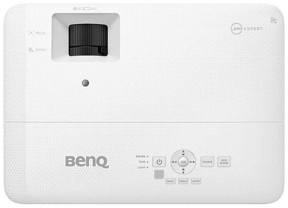 Как увеличить изображение на проекторе benq