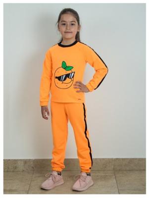 Спортивный костюм Prikinder размер 128, оранжевый