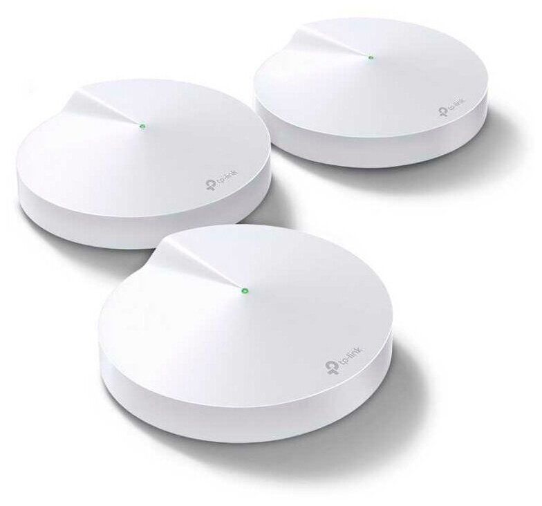 Бесшовный Mesh роутер TP- Link Deco M9 Plus DECO M9 PLUS3- PACK AC2200 101001000BASE- TX упак.3шт