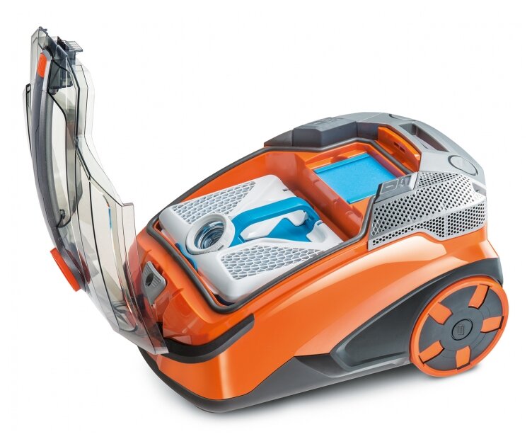 Пылесос Thomas Aqua Pet&amp;Family Parquet Pro, оранжевый/черный