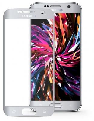 Защитное стекло Mobius 3D Full Cover Premium Tempered Glass для Samsung Galaxy S7 серебристый