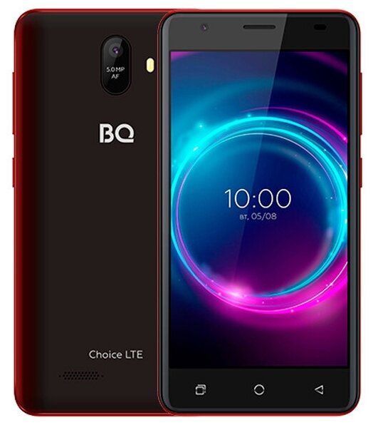 Сотовый телефон BQ 5046L Choice LTE Wine Red Сотовый телефон BQ 5046L Choice LTE Wine Red
