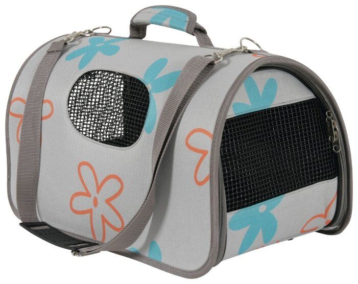 Сумка-переноска для собак ZOLUX Flower Bag L 50х25х33 см серый Сумка-переноска для собак ZOLUX Flower Bag L 50х25х33 см серый