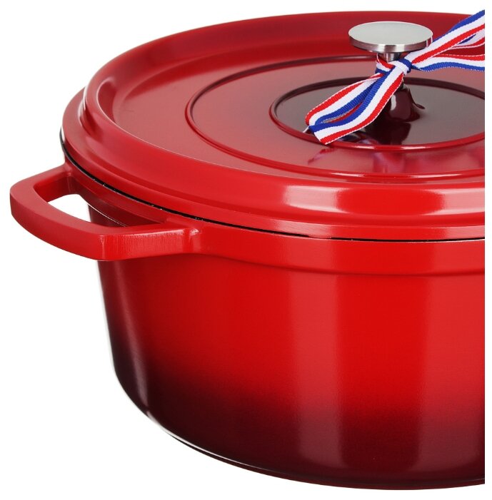 Кастрюля Satoshi Kitchenware Ла Шапель 2,4 л, красный
