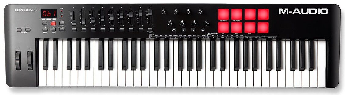 MIDI-контроллер M-AUDIO OXYGEN 61 MKV MIDI-контроллер M-AUDIO OXYGEN 61 MKV