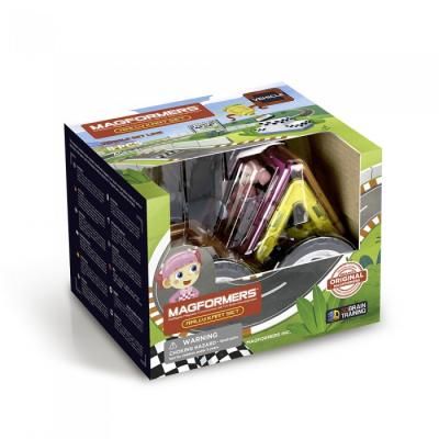 Конструктор Magformers Магнитный Rally Kart Set Girl
