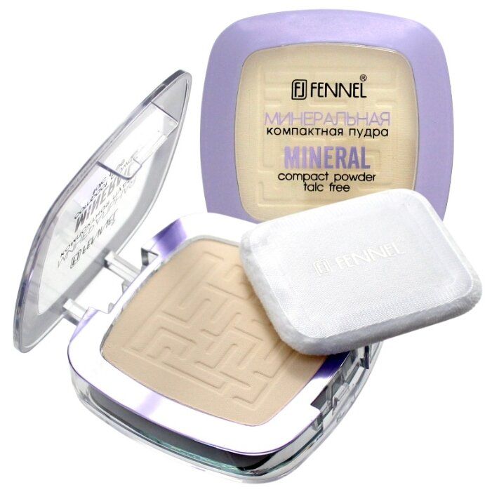Fennel пудра компактная минеральная Mineral Compact Rowder ivory beigе Fennel пудра компактная минеральная Mineral Compact Rowder ivory beigе