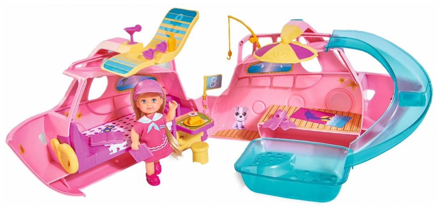 Набор игровой Simba Evi Кукла Еви на круизном корабле 12 см Набор игровой Simba Evi Кукла Еви на круизном корабле 12 см