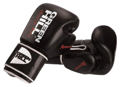 Боксерские перчатки Green hill Arsenal (BGA-2236) черный 12 oz