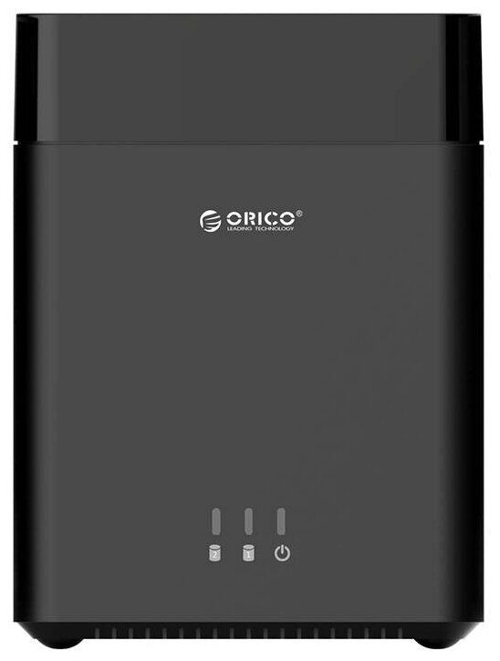 Док-станция для SSD/HDD Orico DS200U3-BK черный Док-станция для SSD/HDD Orico DS200U3-BK черный