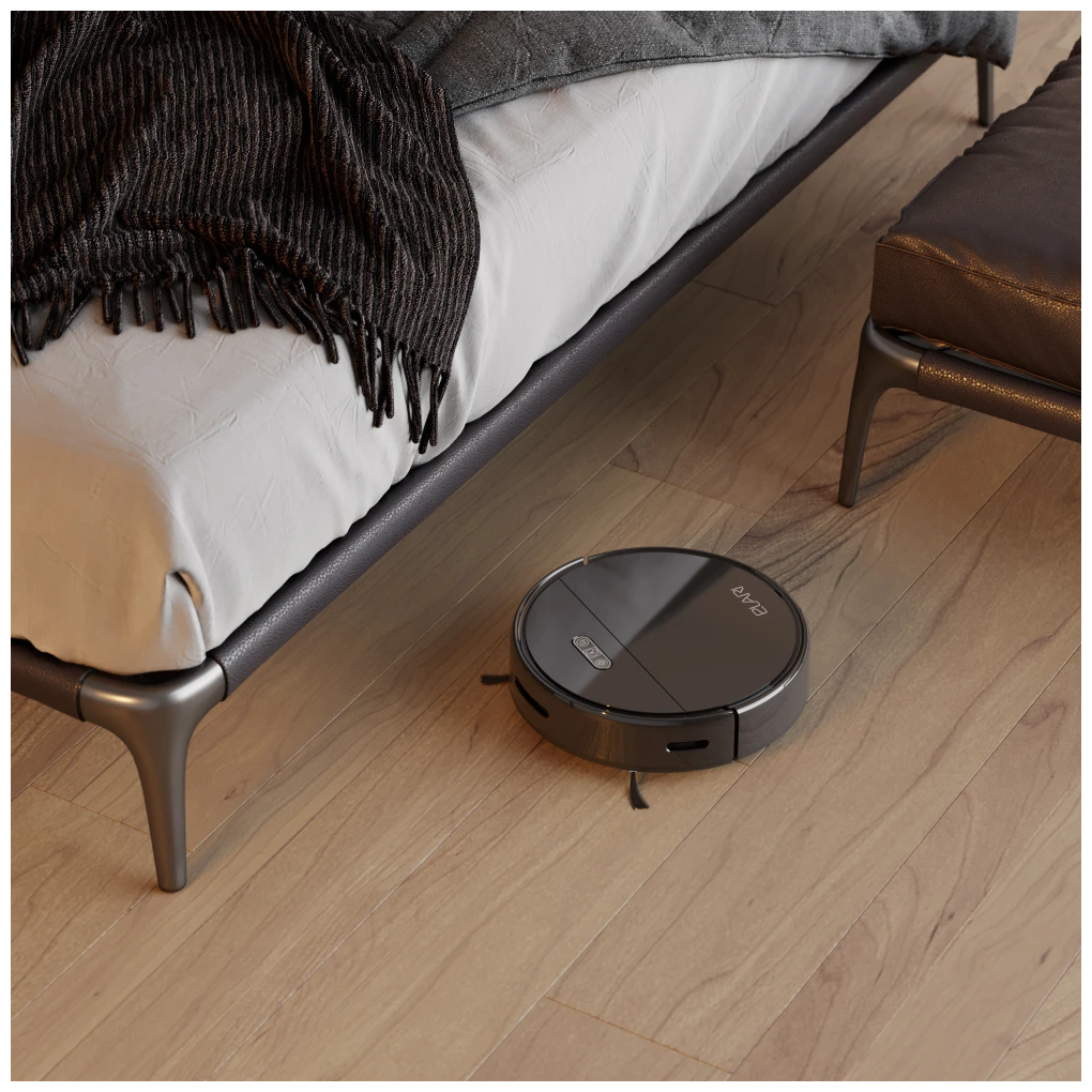 Робот-пылесос Elari SmartBot Brush SBT-001A черный Робот-пылесос Elari SmartBot Brush SBT-001A черный