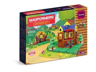 Конструктор Magformers Магнитный Log House Set (87 деталей)