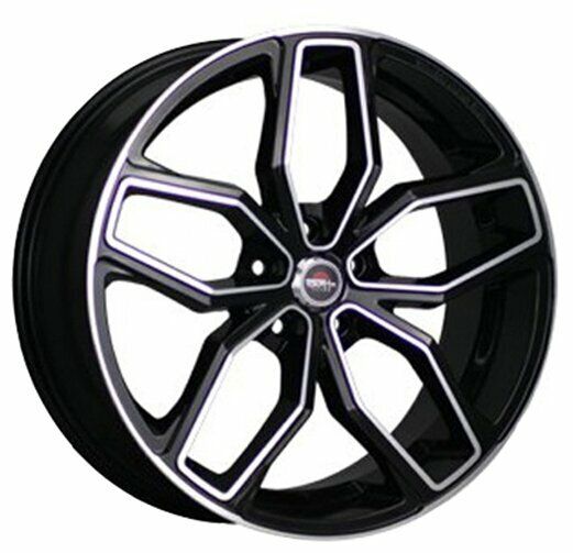 Колесный диск Yokatta Model-42 9.5x20/5x114.3 D66.1 ET50 BKF Колесный диск Yokatta Model-42 9.5x20/5x114.3 D66.1 ET50 BKF