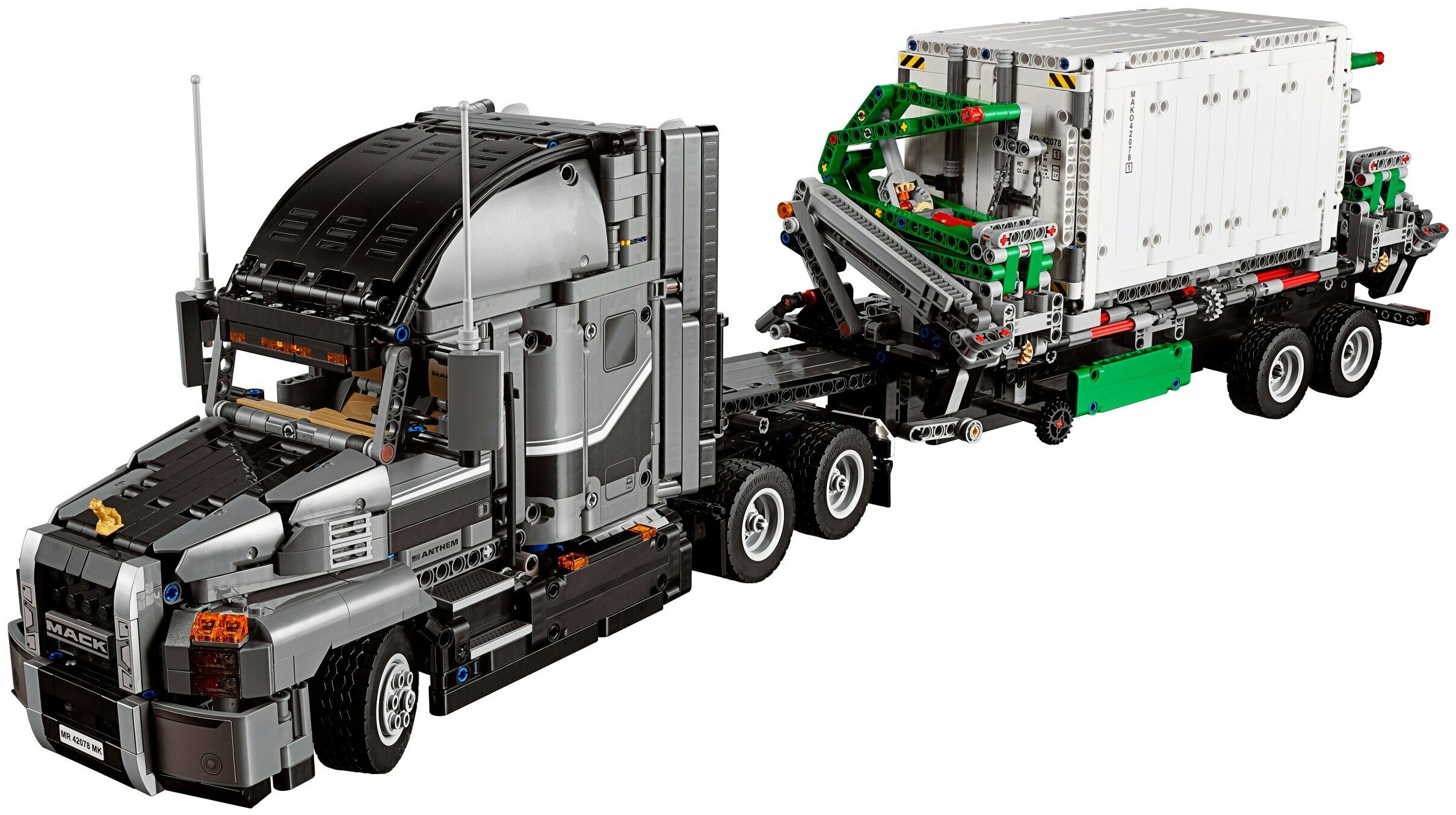 Грузовик конструктор. Конструктор LEGO Technic 42078 грузовик Mack. LEGO Technic 42078 грузовик Mack. Лего техник 42078 Mack Anthem. LEGO Technic 42078.