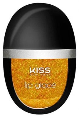 Kiss New York Professional Помада Lip Glace лаковая, оттенок gold