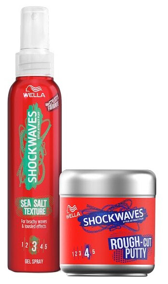 Набор Wella SHOCKWAVES Бунтарь Набор Wella SHOCKWAVES Бунтарь