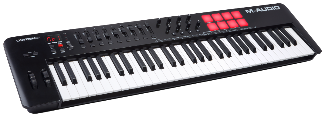 MIDI-клавиатура M-Audio Oxygen 61 MKV черный MIDI-клавиатура M-Audio Oxygen 61 MKV черный