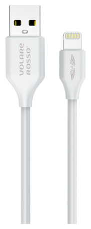 Кабель Volare Rosso Agili series USB - Apple Lightning 1 м белый Кабель Volare Rosso Agili series USB - Apple Lightning 1 м белый