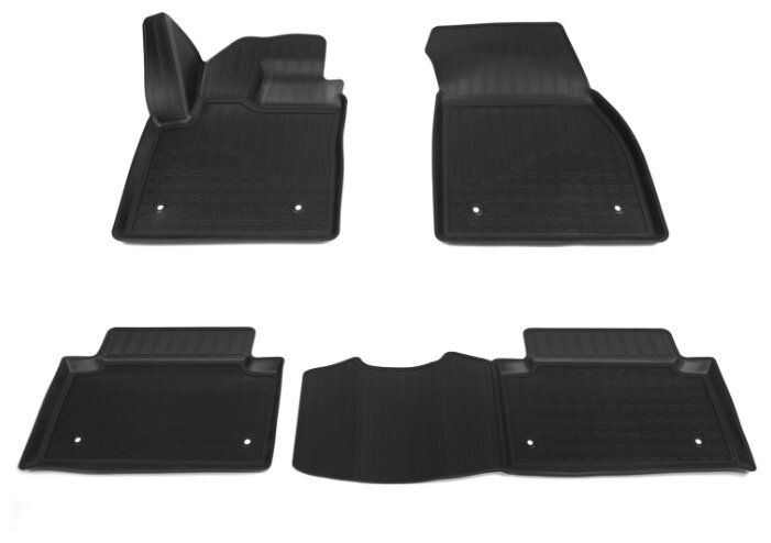 Комплект ковриков NorPlast NPA11-C46-540 Land Rover Range Rover Evoque 4 шт. черный