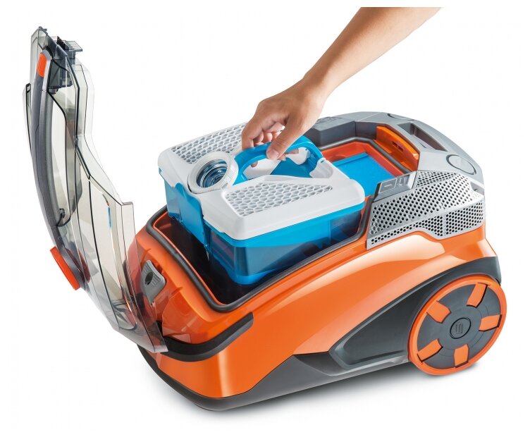 Пылесос Thomas Aqua Pet&amp;Family Parquet Pro, оранжевый/черный