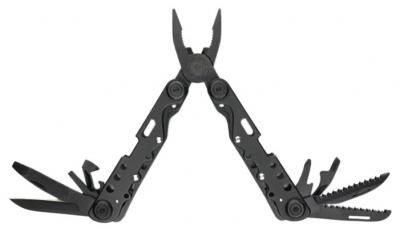 Мультитул STINGER MT-S004 (13 функций) с чехлом черный