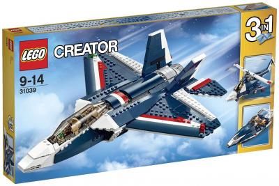 LEGO 31039 Blue Power Jet - Лего Синий реактивный самолёт