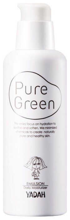 Yadah тонер Pure Green. Эмульсия Yadah Pure Green. Yadah Pure Green Emulsion эмульсия для лица. Yadah тонер Pure Green, 120 мл.