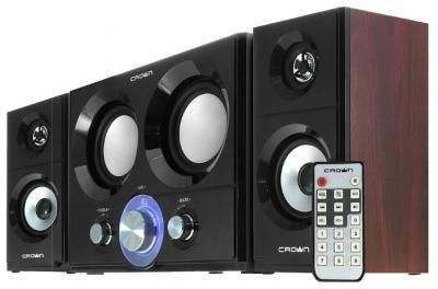Компьютерная акустика CROWN MICRO CMBS-361 черный / красное дерево купить в Москве по низкой цене