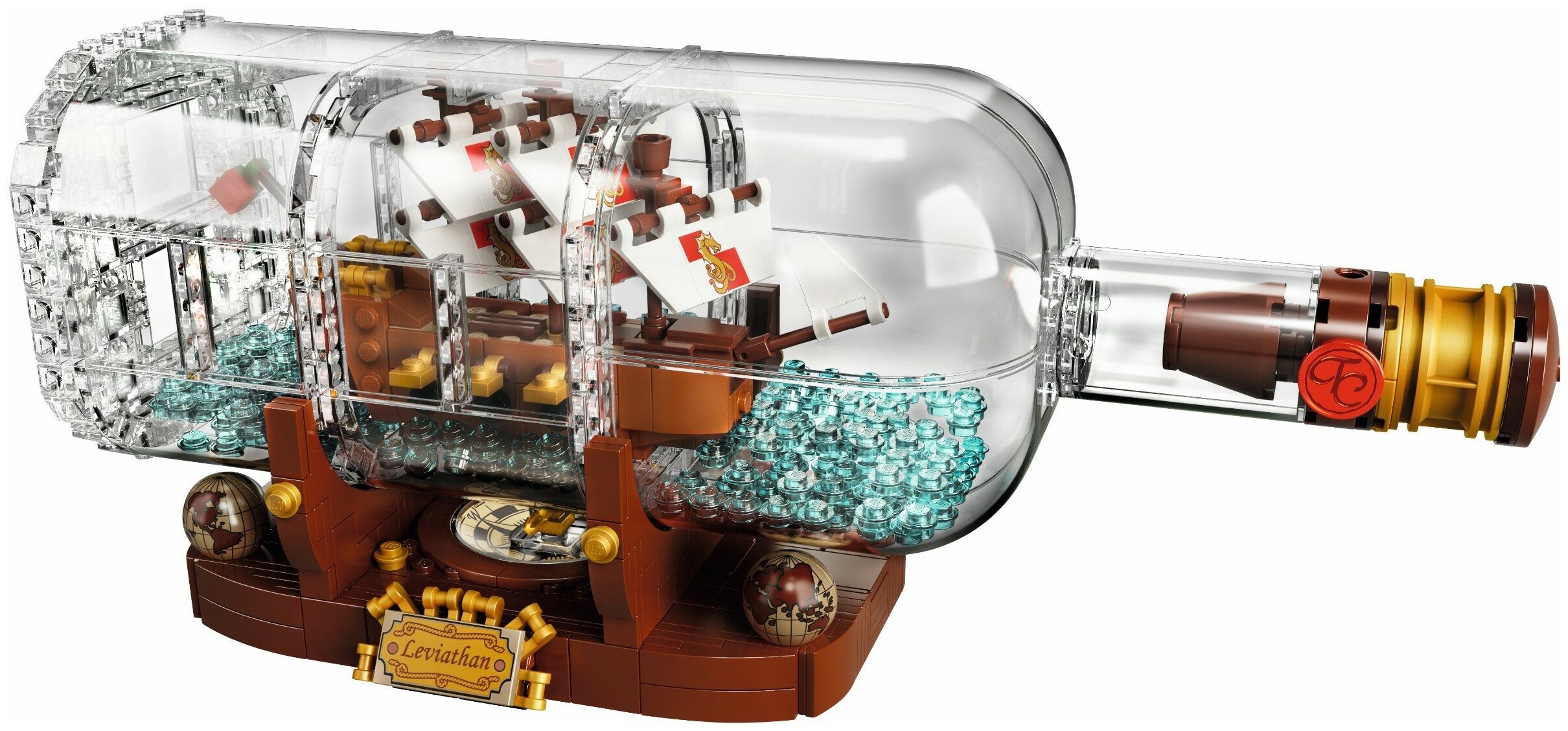 Video Lego  Ship In A Bottle *