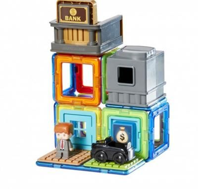Конструктор Magformers магнитный Town Set - Bank (22 элемента)